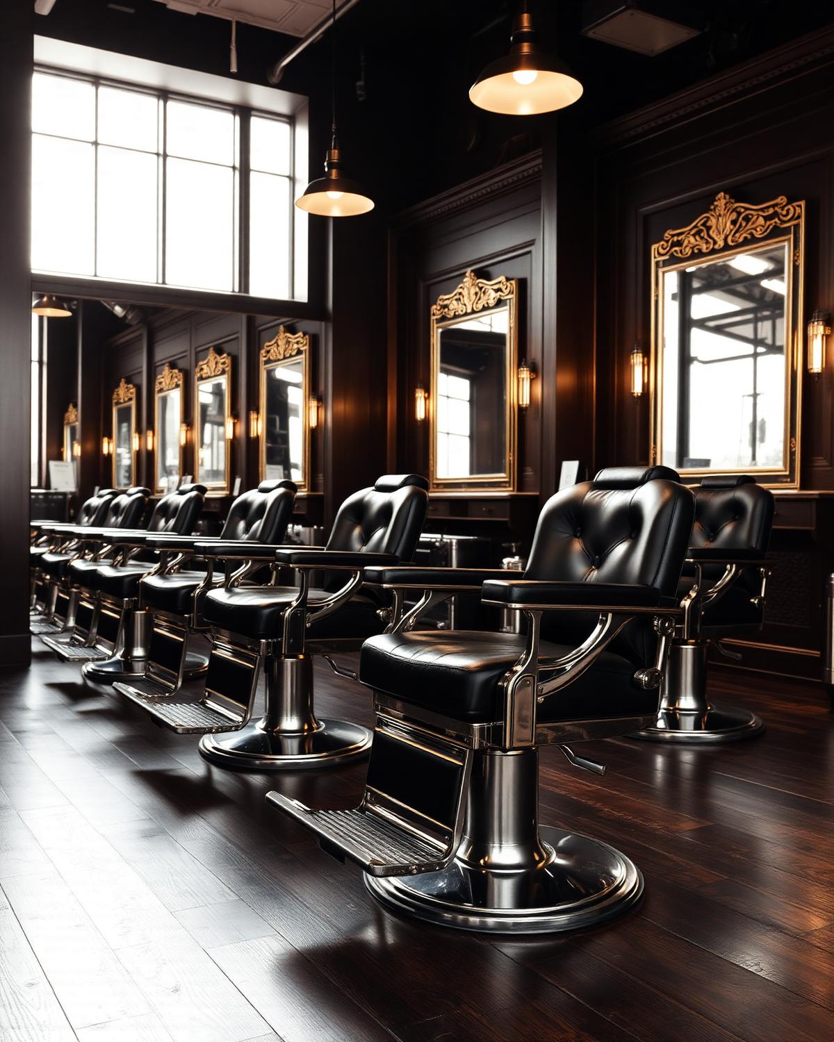 Barber chairs
